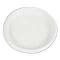 Boardwalk Hi-Impact Plastic Dinnerware, Plate, 9" Diameter, White, PK500 PLTHIPS9WH